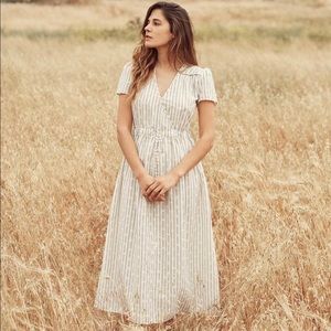 The Dawn Daisy Stripe Dress